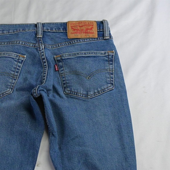 Levi's 29 x 30 511 Slim Light Wash Flex Denim Jeans - Picture 4 of 5